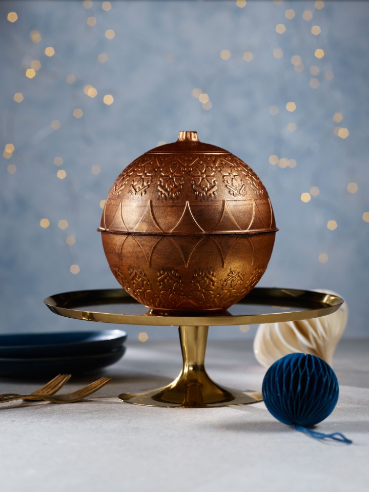 Asda's chocolate orange bauble looks almost too good to eat