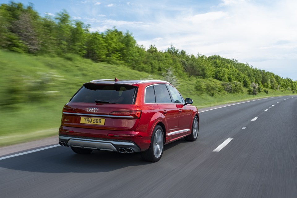 The SQ7 catapults from 0-62mph in 4.1 seconds and its top speed is 155.3 mph