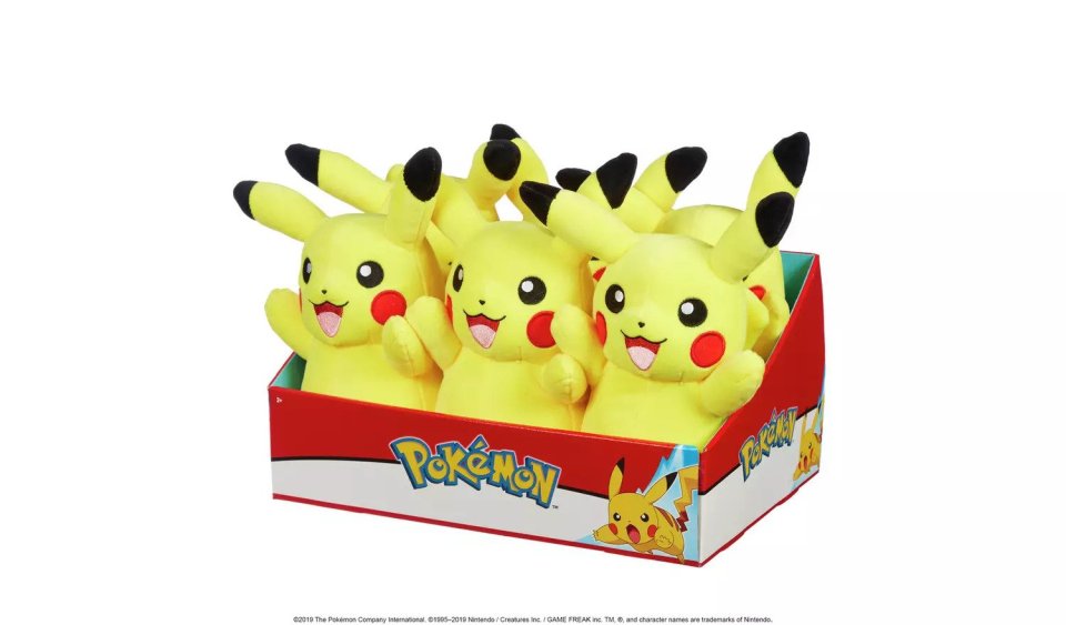 Gotta catch 'em all, each of these Pokemon plush toys that is