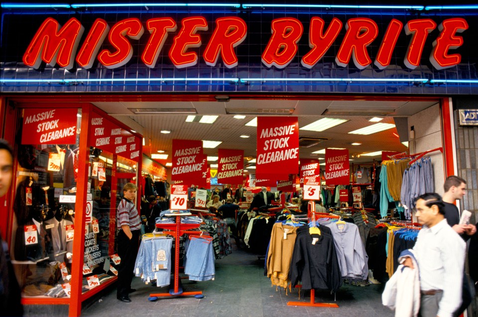 Levy's dad set up clothing retail company Mister Byrite, which Daniel took over