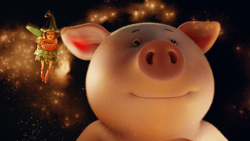 The advert stars Dawn French and Tom Holland as the voices of a festive fairy and Percy Pig