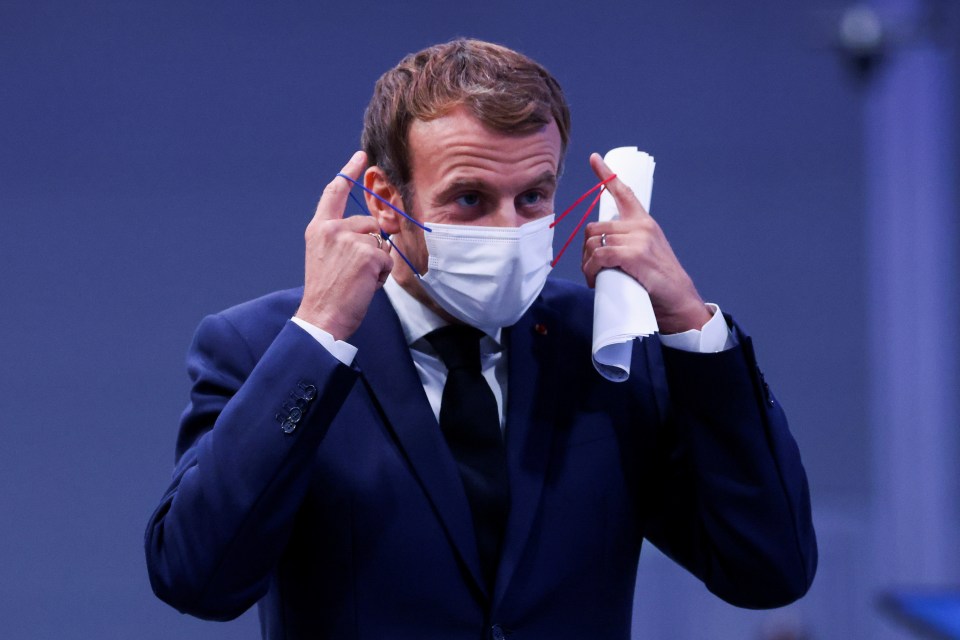 Emmanuel Macron has been warned to stop his sabre-rattling against Britain