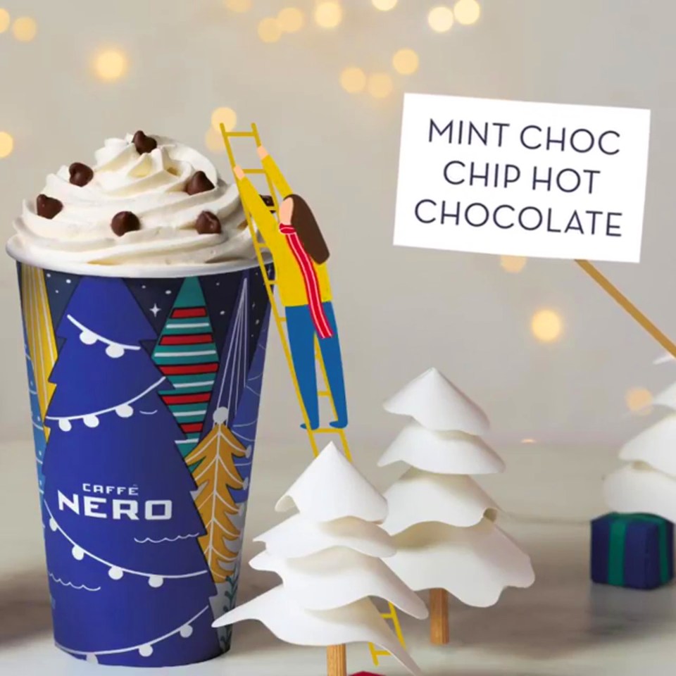 Nero has not launched any new festive drinks, instead relying on known favourites