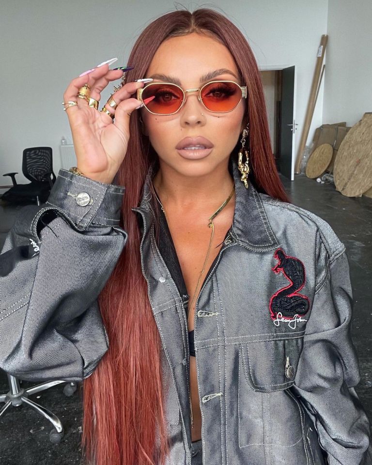 Jesy headed out in Mayfair with the actor