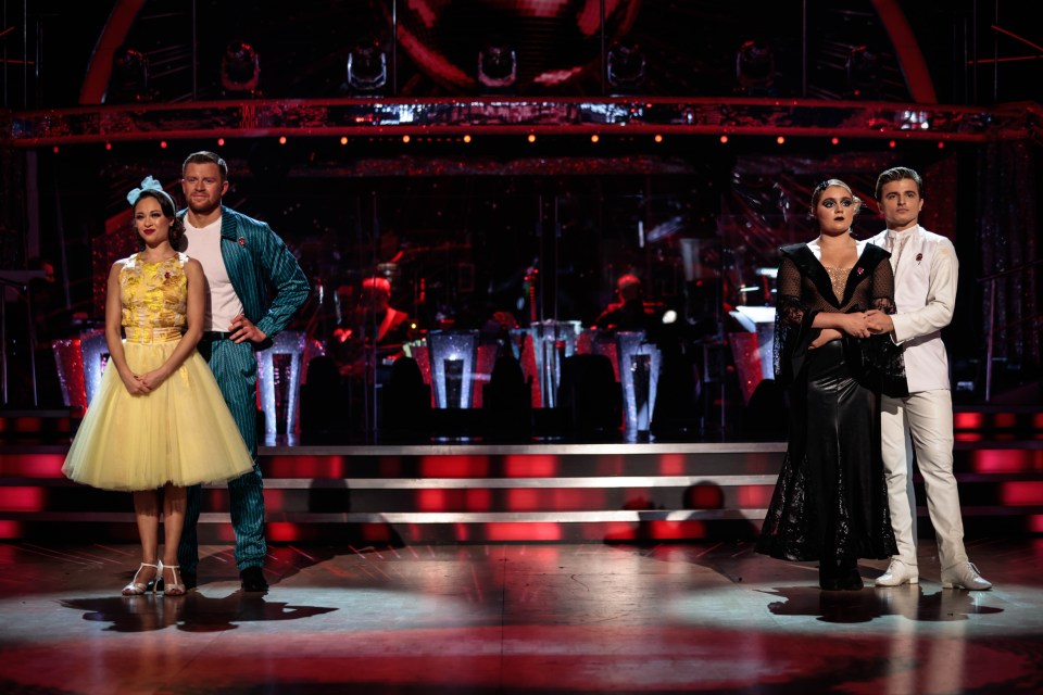 Adam competed against Tilly Ramsay in the dance-off