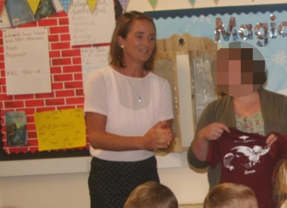 She was named locally as Sarah Moulds, a mum-of-two and primary school teacher