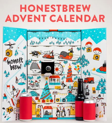 The Honest Brew calendar packaging was fun and festive