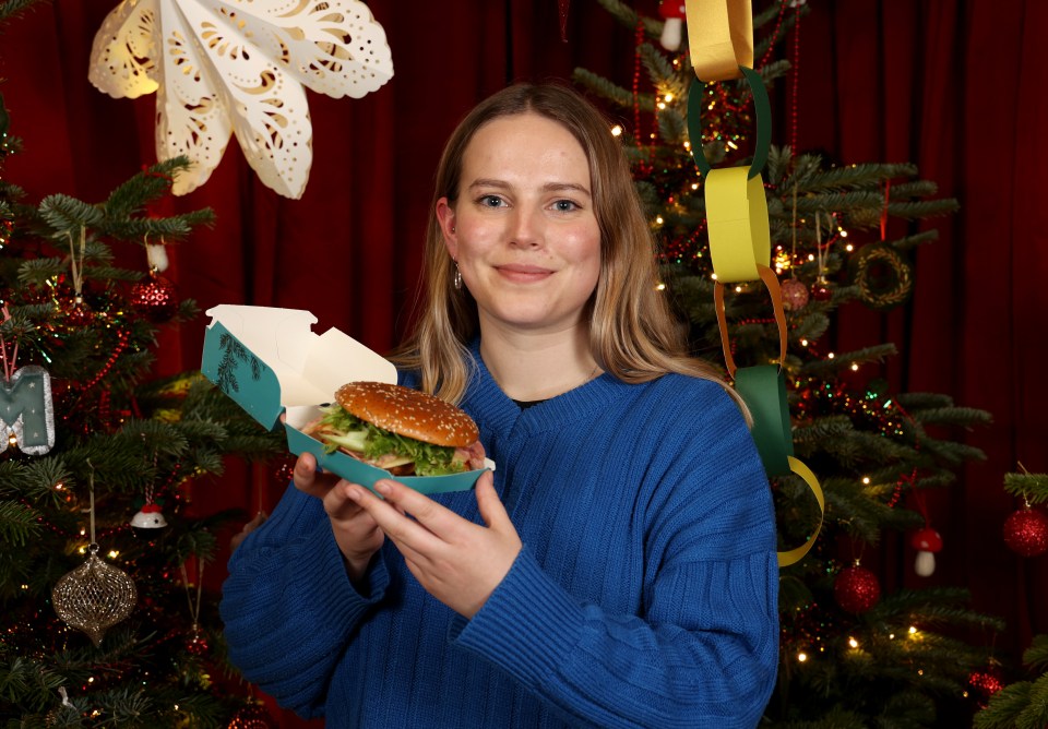 McDonald's has launched two new burgers including the festive stack