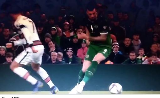 Duffy's superb piece of skill completely baffled Ronaldo