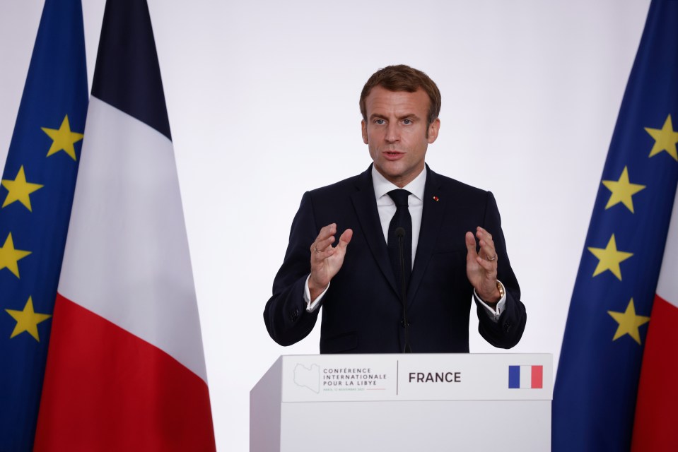 The PM warned Macron:  'We’ve got to stop people coming into France to come to the UK'