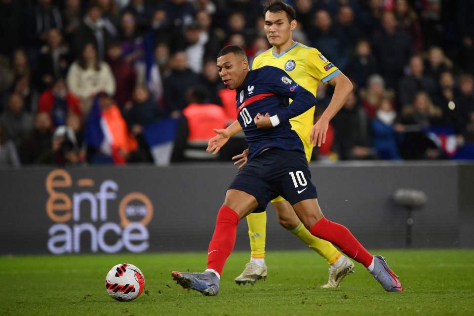 Mbappe was at his brilliant best in French colours at PSG's home ground in Paris