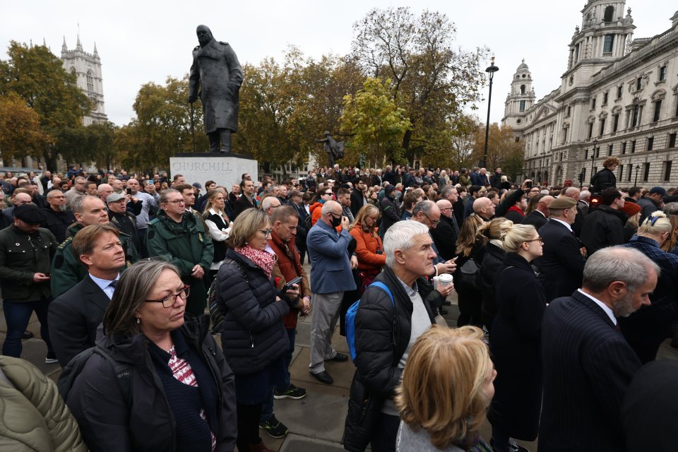 The Cenotaph was full of people honouring our boys