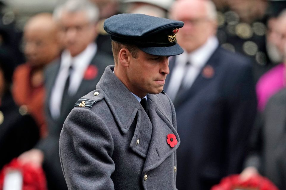 Prince William joins his father in honouring our veterans