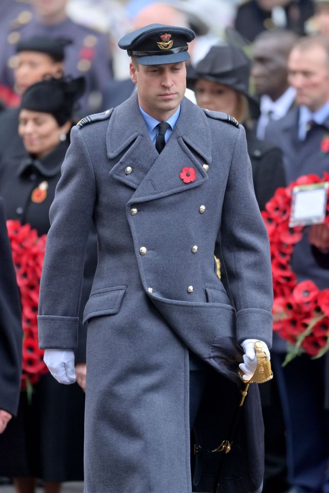 Sombre William joins the nation in commemorating our fallen soldiers