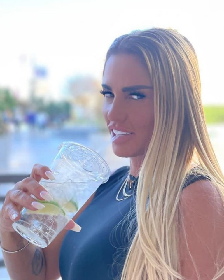 Katie Price has said she was filming a documentary while there