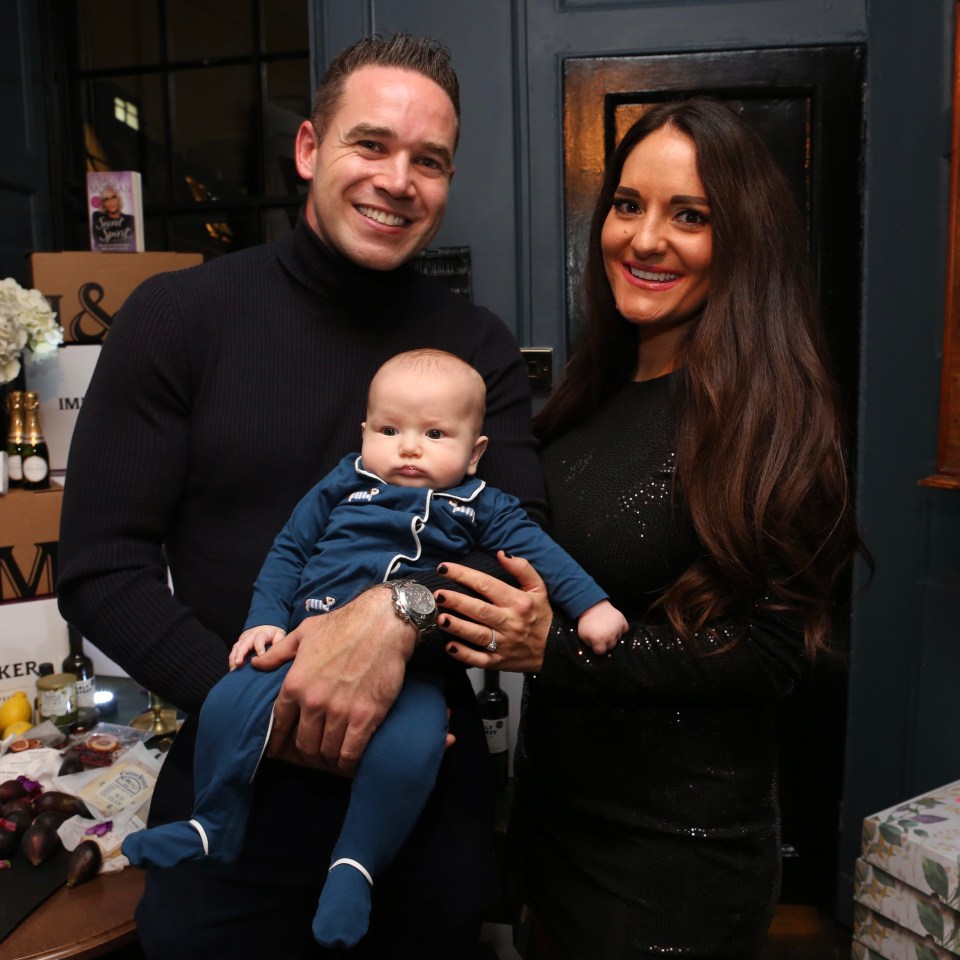 Kieran and Michelle with baby boy Apollo