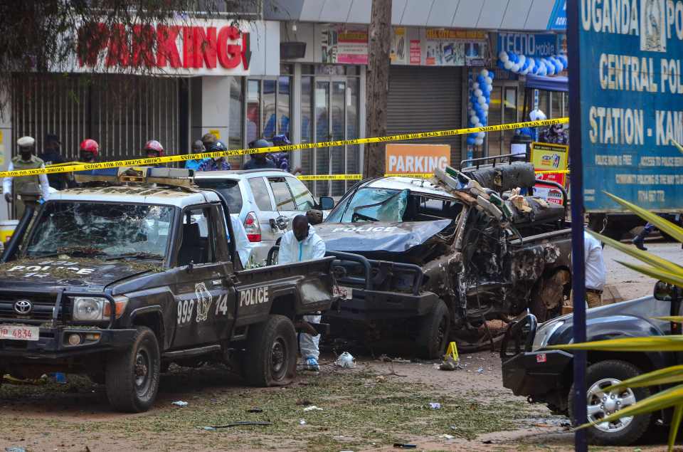 Islamic state claimed responsibility for a deadly attack in Uganda's capital on Tuesday