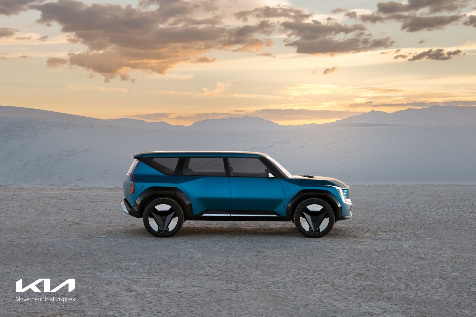 The real car lands in Britain in 2023 and, as you’d expect from Kia, it will be sensibly priced