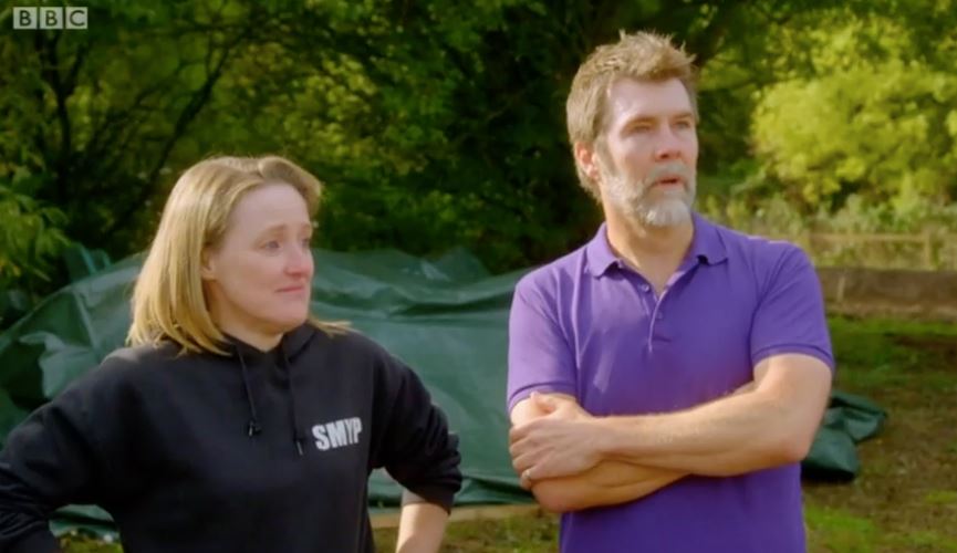 DIY SOS presenter Rhod Gilbert fought back the tears as he unveiled an epic transformation on the show