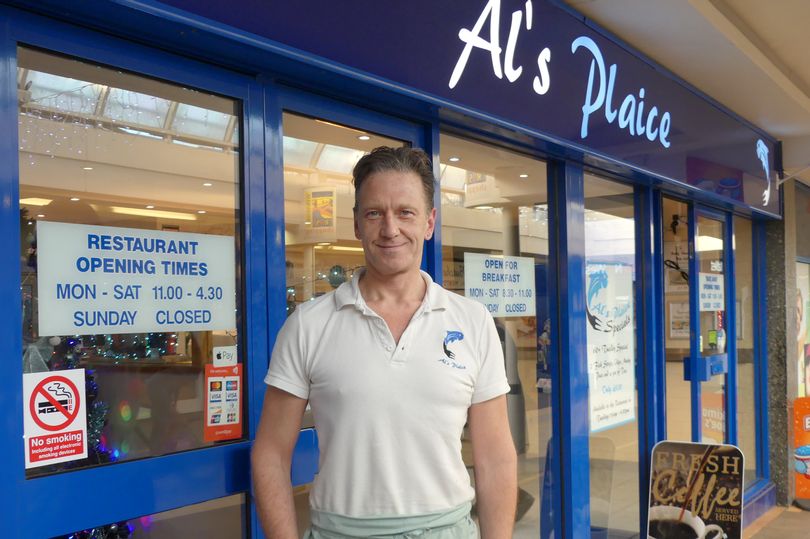 Chippy owner Allan Aston wrote a scathing reply to a customer who whinged about the queue