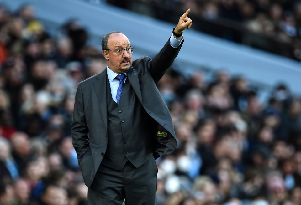 It was a bad day at the office for Rafa Benitez and the Toffees