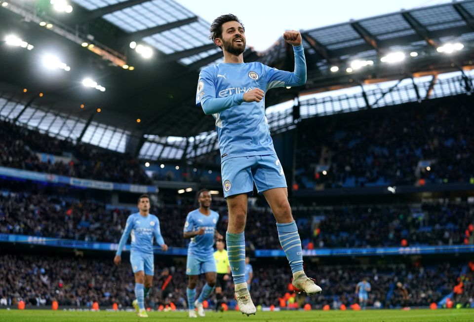 Bernardo Silva also scored to round off a fine afternoon for the champions