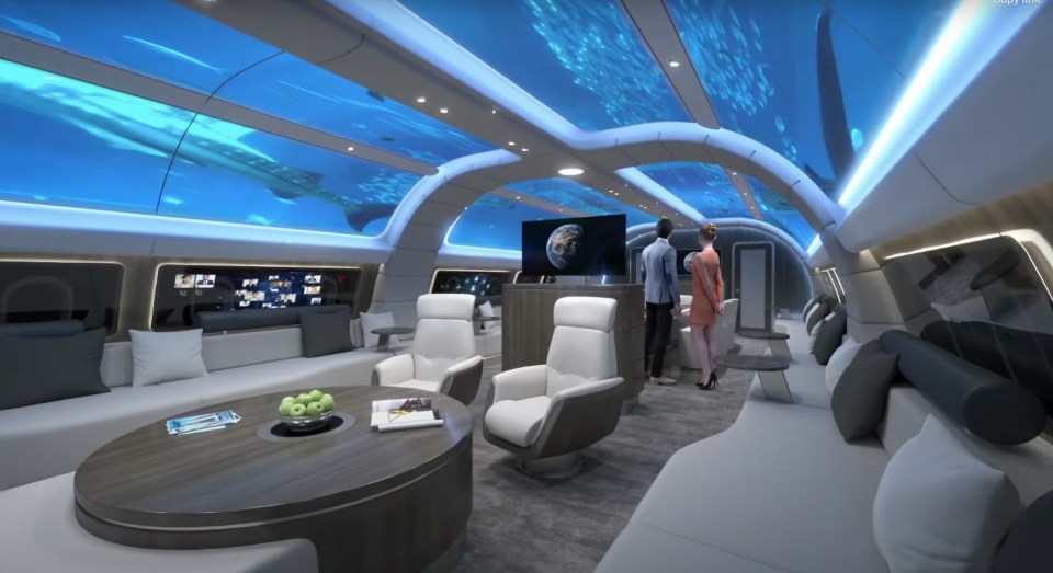 Lufthansa Technik has designed a new private jet called 'The Explorer'