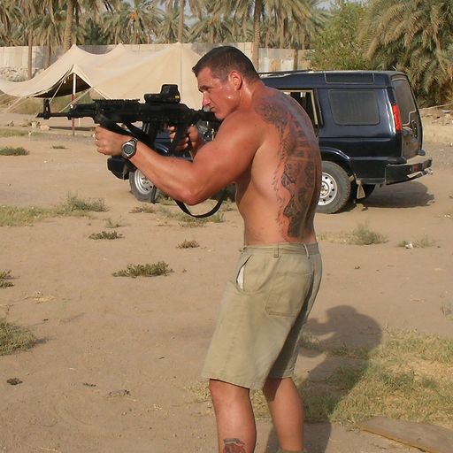 Damien Mander spent three years in Iraq after training as a sniper