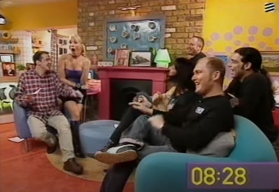 The living room of the weekday chat show looks unrecognisable