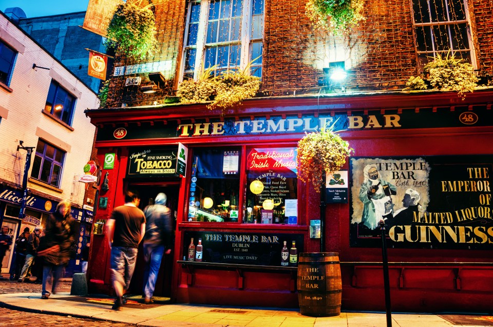 Dublin's cobbled streets are heaving with bars, restaurants and clubs, which make it the perfect place for a party weekend