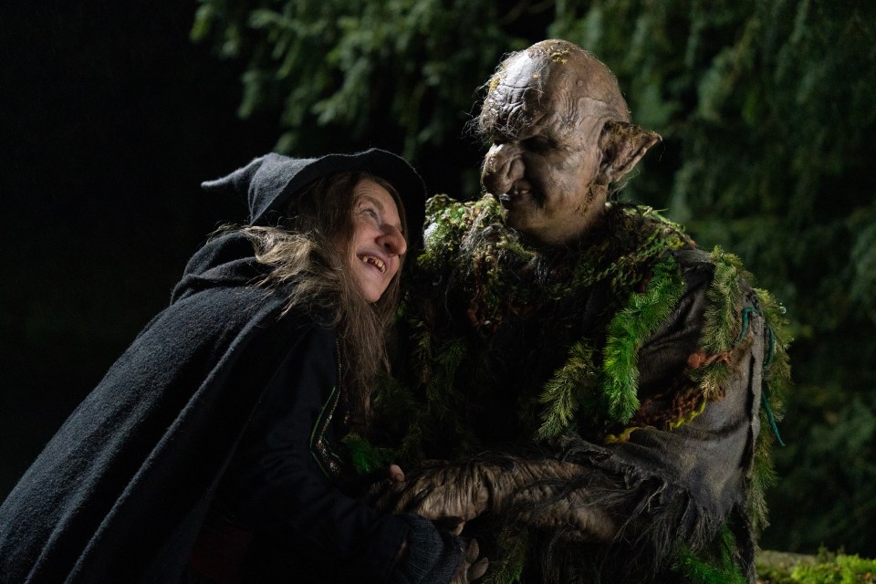 Sheridan Smith and David Walliams  in Hansel And Gretel: After Ever After