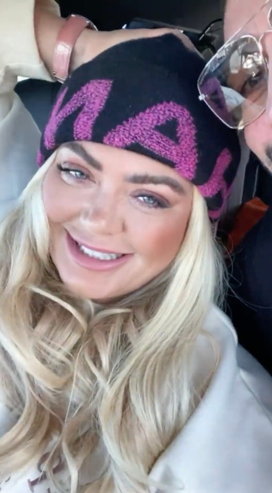 Gemma Collins glowed in a video on Instagram with Rami Hawash