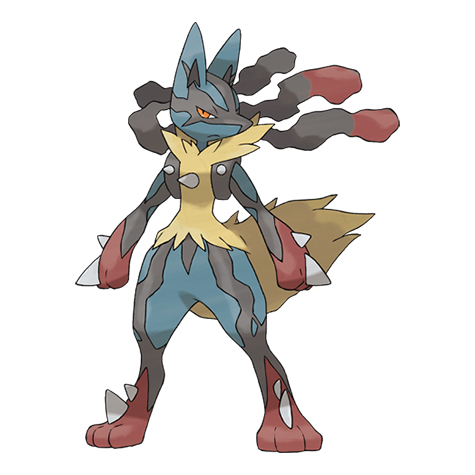 Lucario proved to be a hit with fans of the Pokemon series