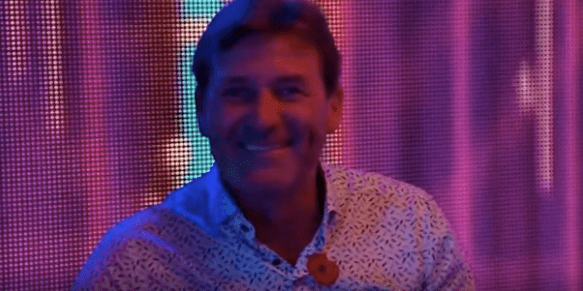 Kai's proud dad was spotted in the Strictly audience cheering his son on