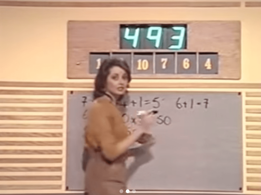 Carol shared clips from her very first Countdown episode on Instagram