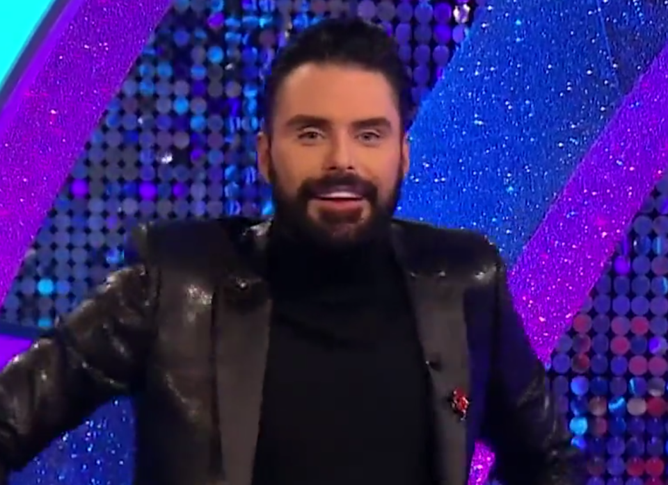 Rylan Clark made a thinly-veiled dig at his ex tonight saying 'my past is my past'