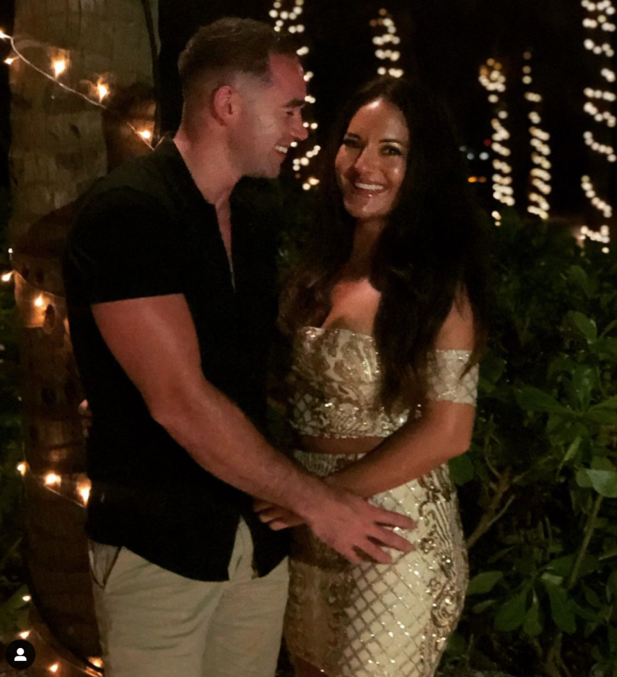 Kieran Hayler and Michelle Penticost are engaged