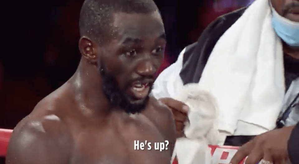 Terence Crawford was told Shawn Porter was leading their fight