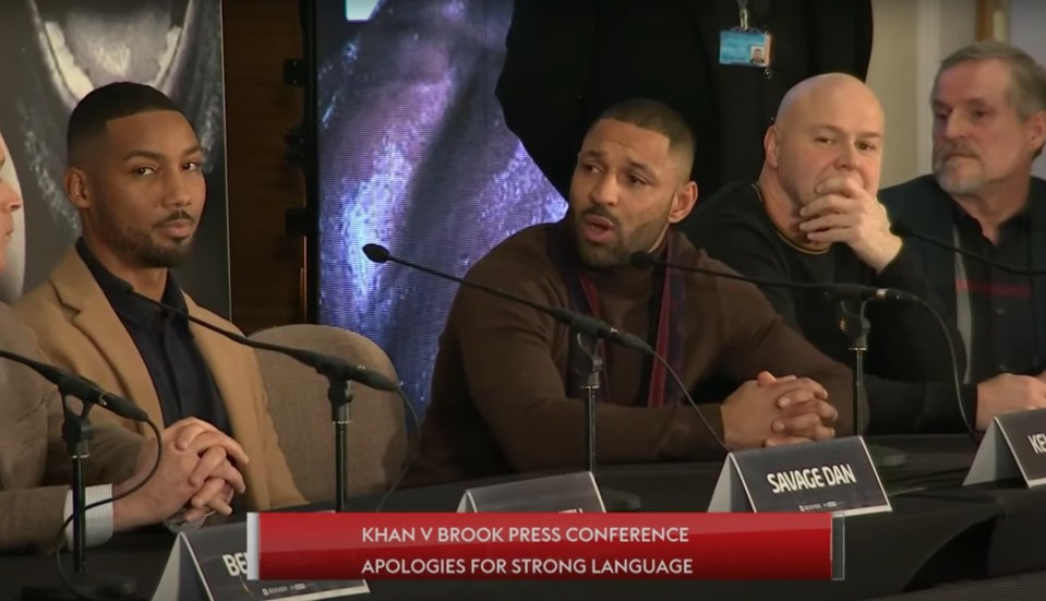 Sky Sports were forced to issue a live apology for the foul language in the press conference