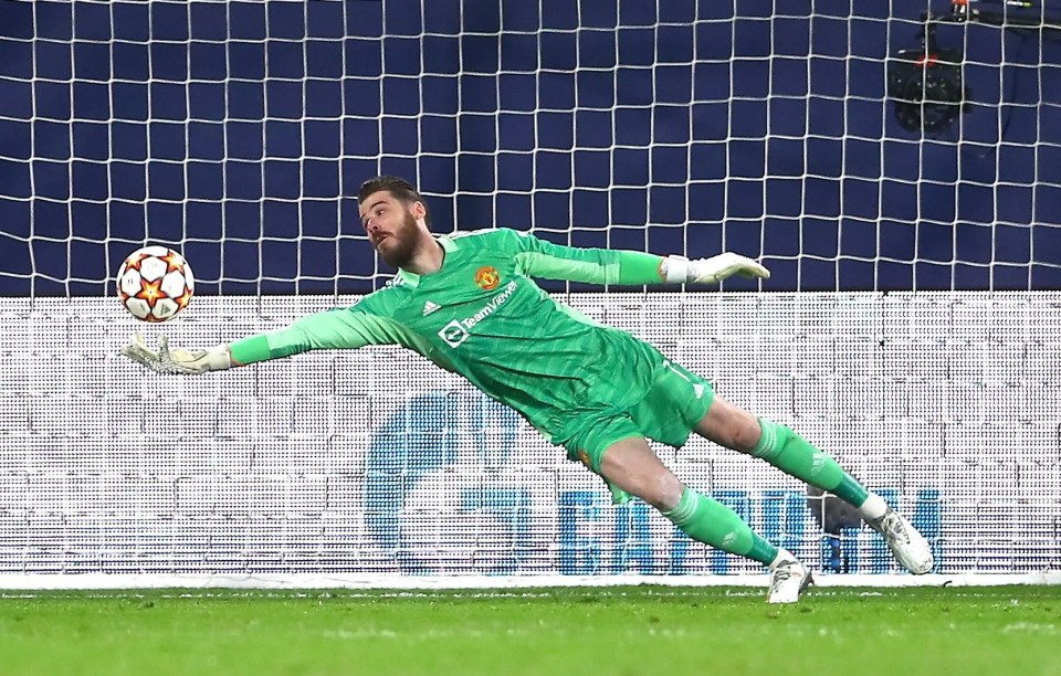 David de Gea pulled off a string of big saves