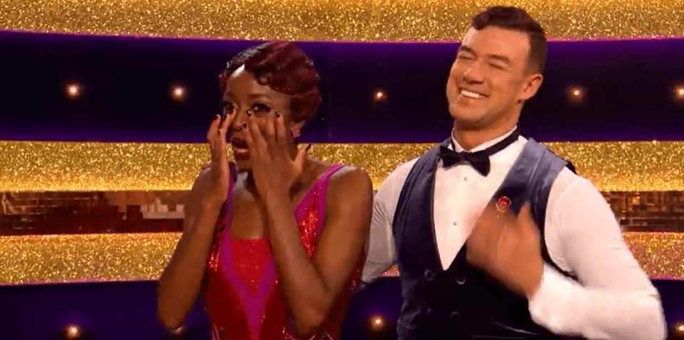 Strictly fans were furious when a weeping AJ Odudu failed to get a perfect 40