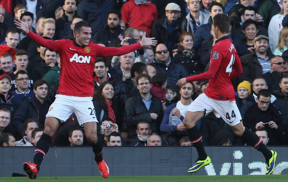 Robin van Persie scored 30 goals in the 2012-13 season