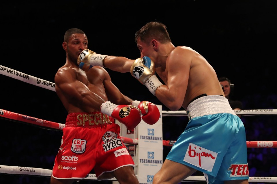 Brook was battered by Gennady Golovkin in 2016, the first of three defeats in six fights