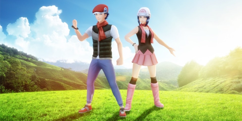 Pokemon Go players can get these Sinnoh avatar outfits for free