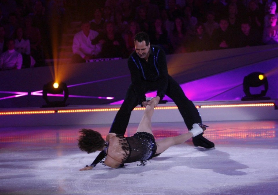 David Seaman's dance partner sliced her chin open and dislocated her shoulder in 2006