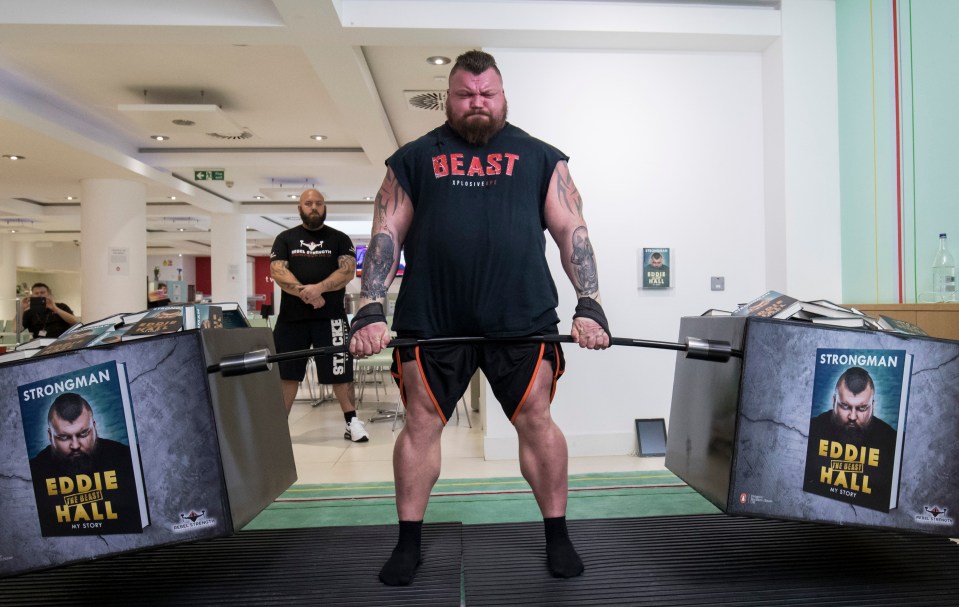 Eddie Hall is fronting Channel 5's coverage