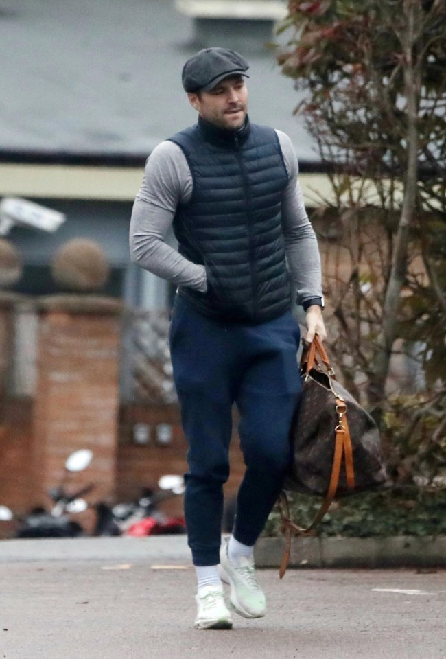 Mark Wright was seen in Essex for the first time since revealing his cancer scare