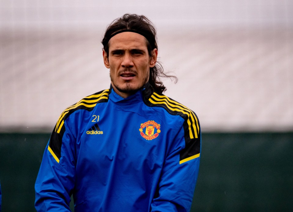 Edinson Cavani has lacked starts at Man United