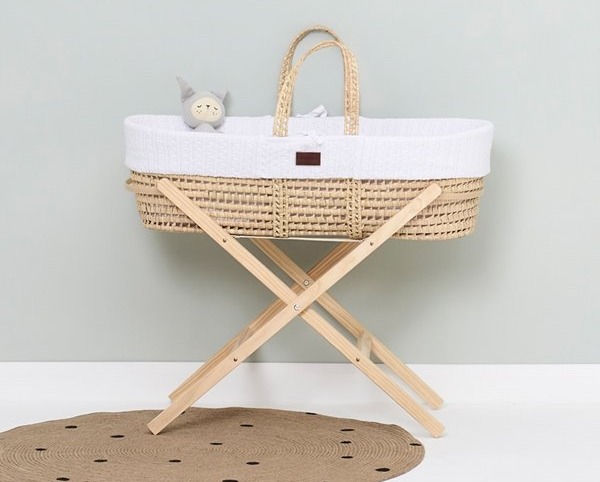 The Little Green Sheep's Moses basket won silver at the Mother & Baby Awards