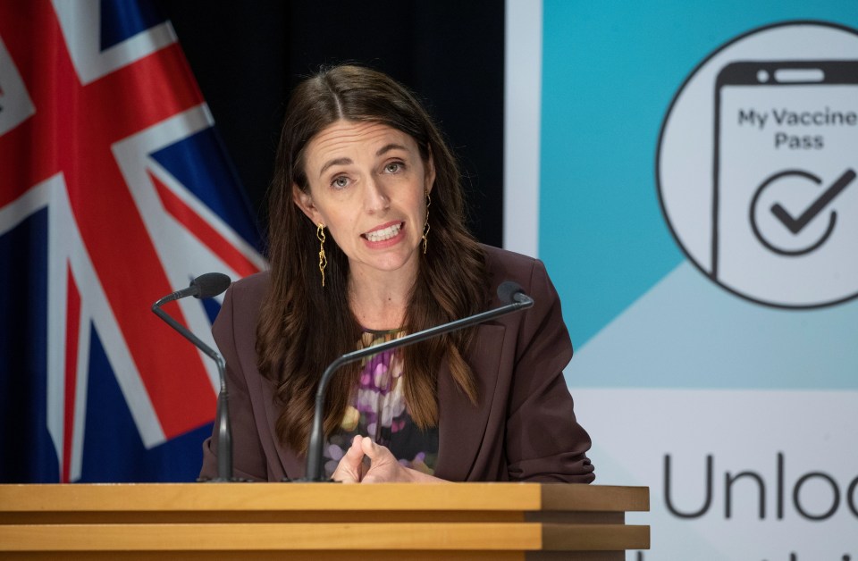 Jacinda Ardern's health chiefs drew up the radical new laws